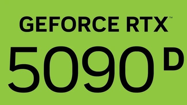 تصویر منتسب به لوگوی RTX 5090D