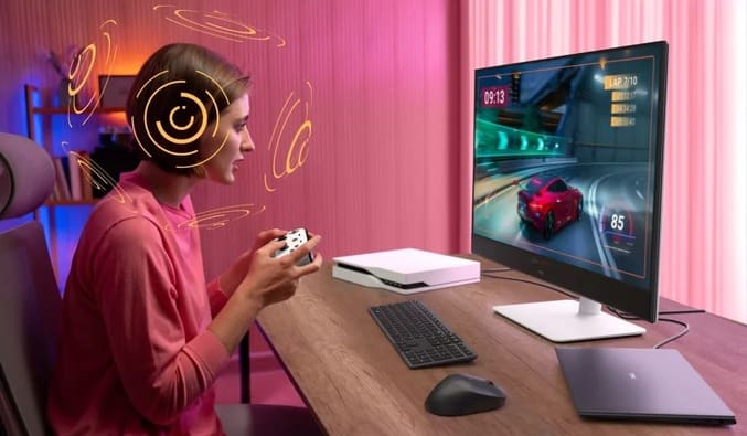 مانیتور Dell 32 Plus 4K QD-OLED با صدای فضایی معرفی شد