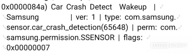 فایل های لو رفته از قابلیت Crash detector گوشی S25 ULtra