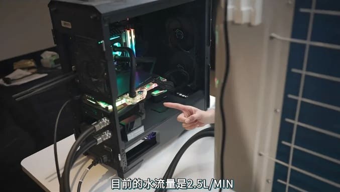 اتصال واتر کولر به RTX 4090