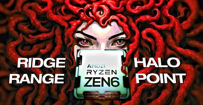 افزایش تعداد هسته‌ها در پردازنده های Zen 6