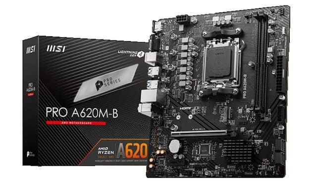 مادربرد MSI  ارزان برای پردازنده‌ های AMD