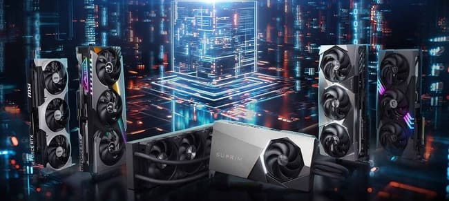 گرافیک‌ RTX 50 شرکت MSI