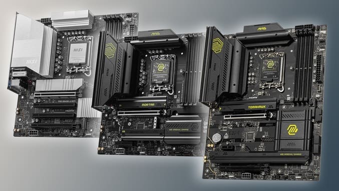 مادربردهای اقتصادی MSI با پشتیبانی از حافظه‌های DDR5 ساخت چین معرفی شد