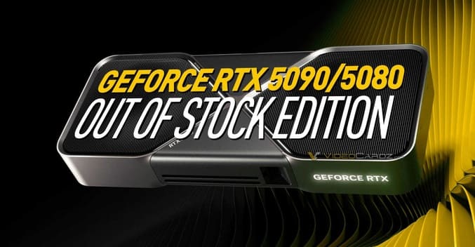 کمیابی RTX 5090 و RTX 5080 در بدو ورود به بازار