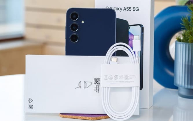 مقایسه عملکرد باتری A55 و A36