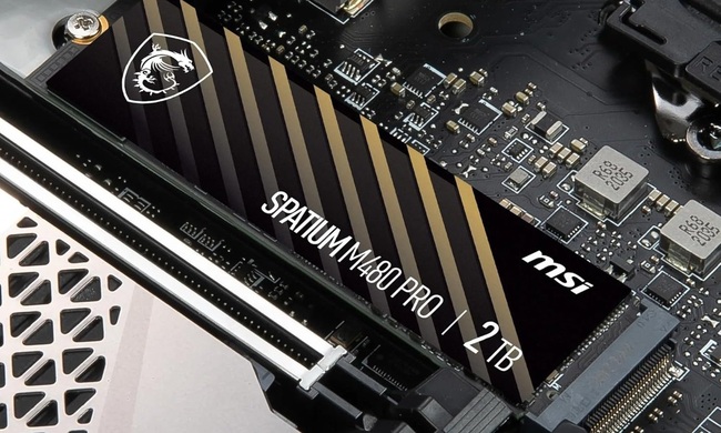 حافظه های SSD ساخت MSI