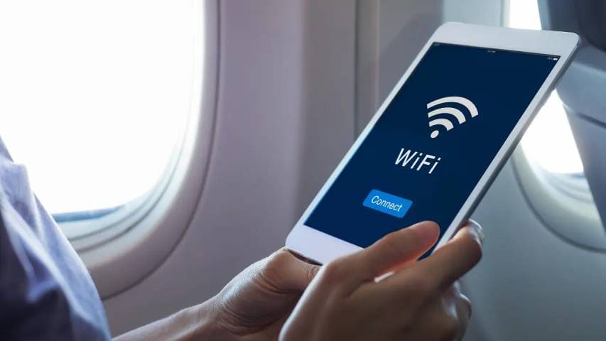 اتصال به اینترنت در پرواز