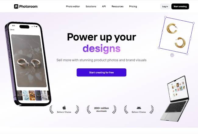 هوش مصنوعی photoroom برای ادیت تصویر