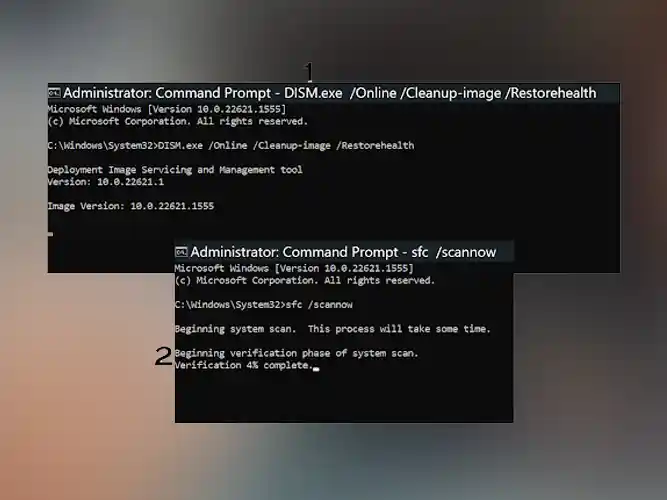 system file checker