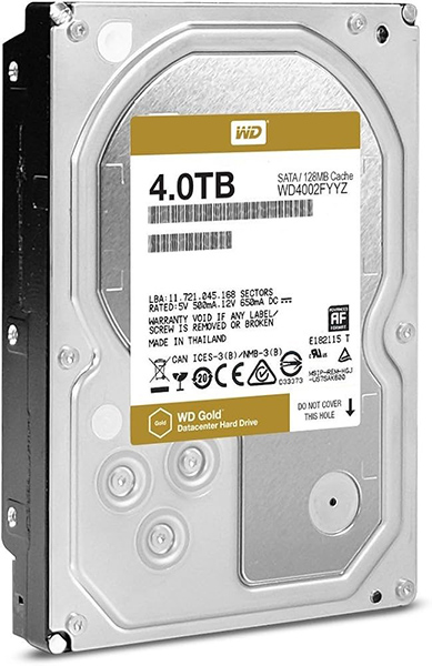 هارد دیسک اینترنال وسترن مدل WD4002FYYZ