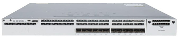 سوییچ فیبر سیسکو مدل WS-C3850-12S-S