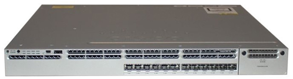 سوییچ فیبر سیسکو مدل WS-C3850-12XS-S