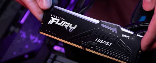 رم DDR5 کینگستون فیوری