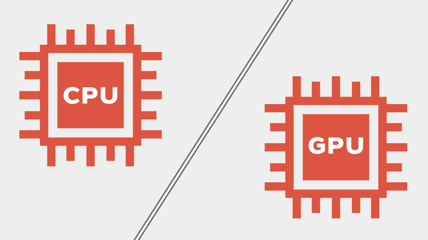 مقایسه CPU با GPU
