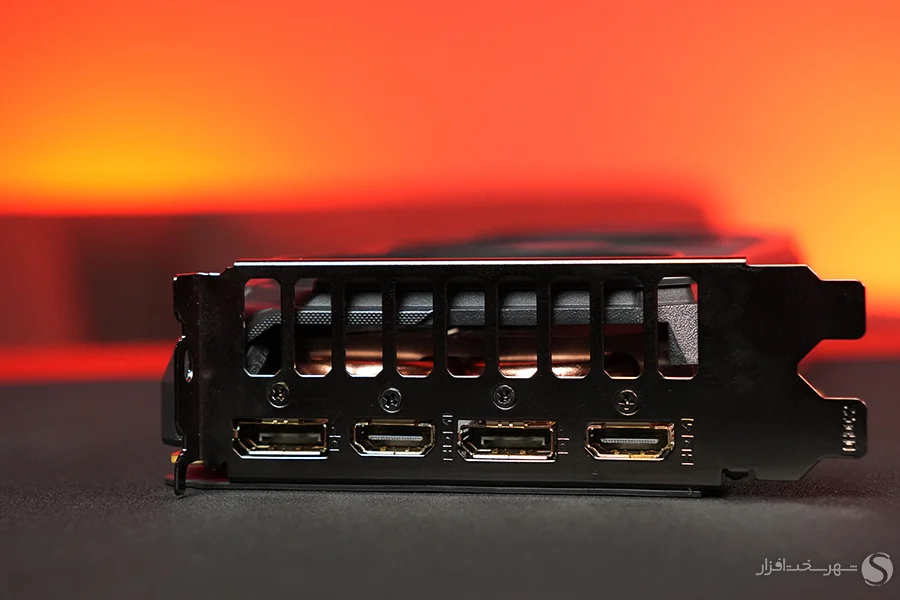 gigabyte rtx 5050 gaming oc output ports