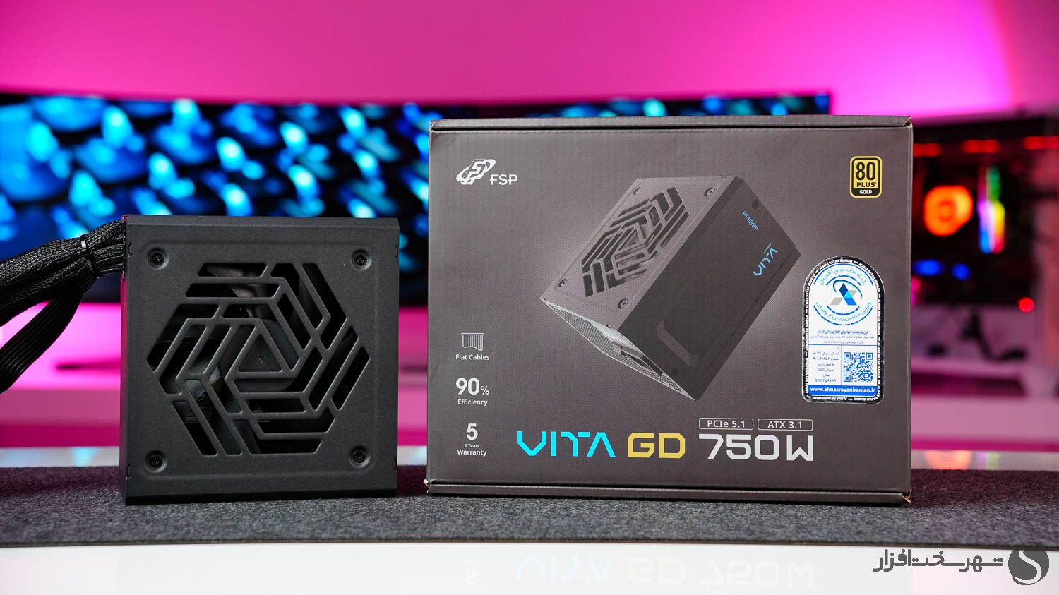 بررسی پاور FSP Vita GD 750W
