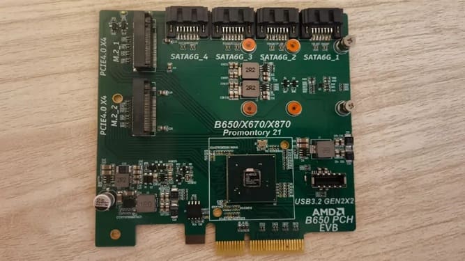 کارت توسعه AMD B650