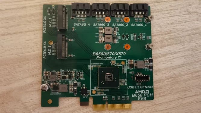 کارت توسعه AMD B650