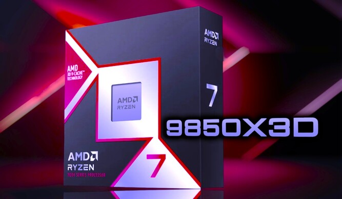 پردازنده Ryzen 7 9850X3D