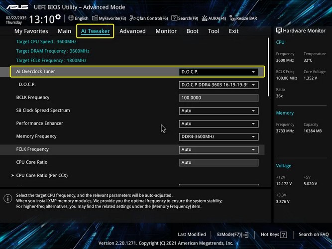 فعالسازی پروفایل رم XMP در مادربردهای با چیپست AMD شرکت ایسوس