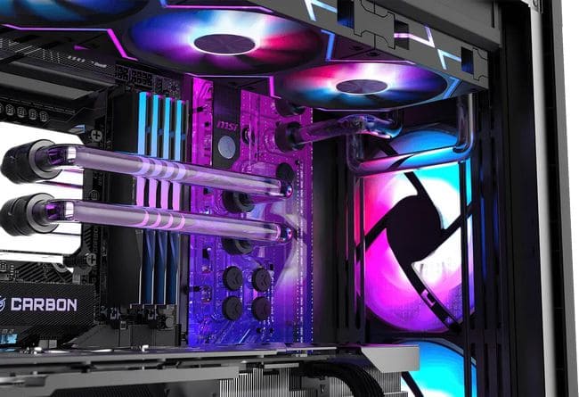 سیستم خنک کننده در کیس MSI MPG VELOX 300R AIRFLOW PZ