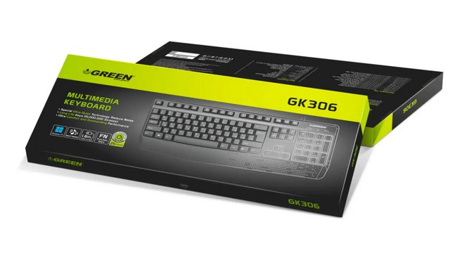 جعبه کیبورد گرین GK306