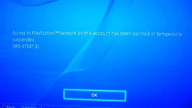  بن شدن PS5