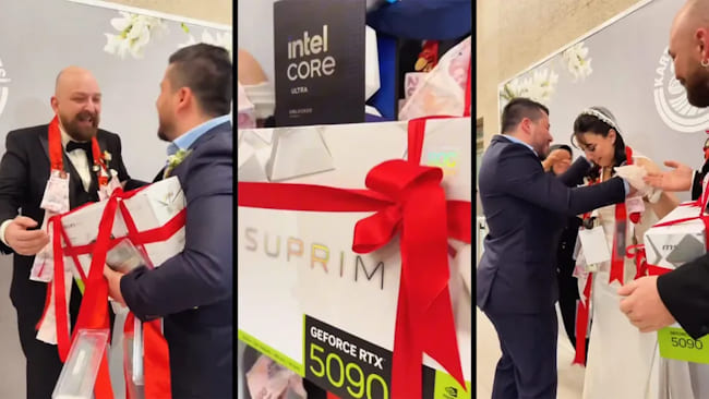 هدیه دادن GeForce RTX 5090