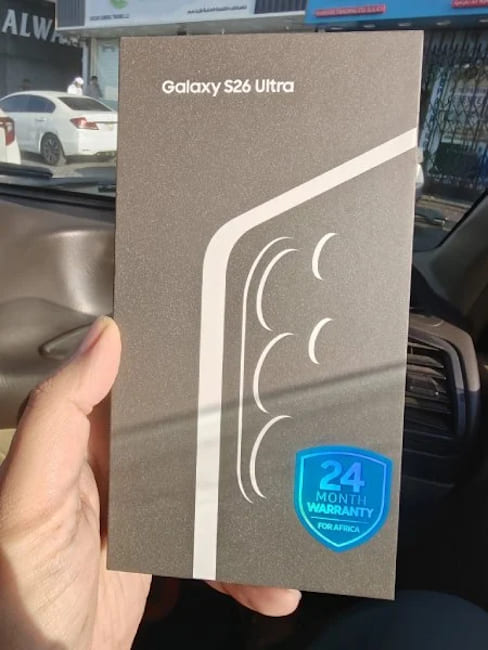 جعبه  گوشی Galaxy S26 Ultra