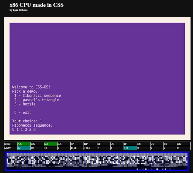 پروژه x86CSS