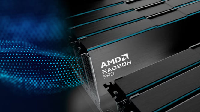 گرافیک  Radeon PRO W9000
