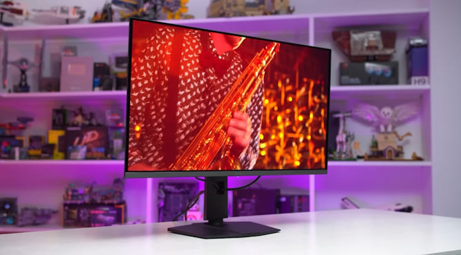 تست پنل OLED 