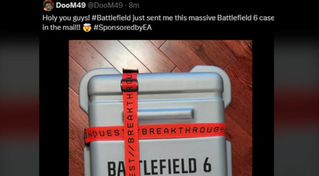 هدیه تبلیغاتی Battlefield 6