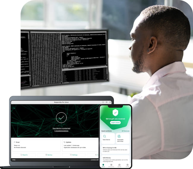 کسپرسکی  Kaspersky Standard for Linux