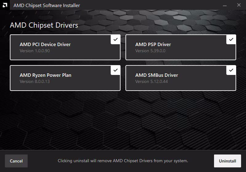 درایور چیپست AMD