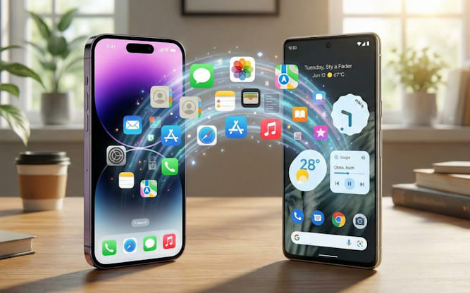 مهاجرت از iOS به اندروید