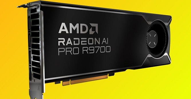 معرفی کارت گرافیک Radeon AI Pro R9700