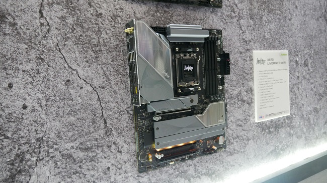 طراحی مادربرد X870 LiveMixer WiFi