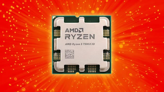 بنچمارک ومشخصات پردازنده Ryzen 5 7500X3D