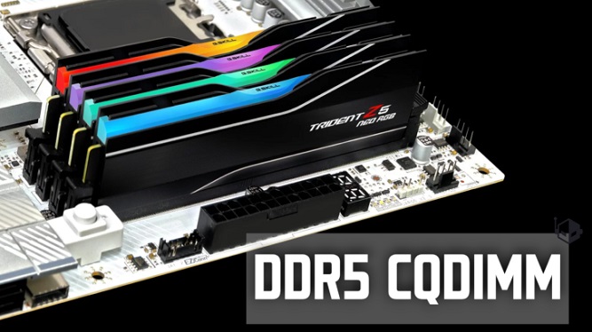 استاندارد CQDIMM برای حافظه های DDR5