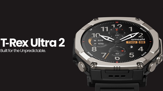 معرفی ساعت هوشمند T-Rex Ultra 2 امیزفیت