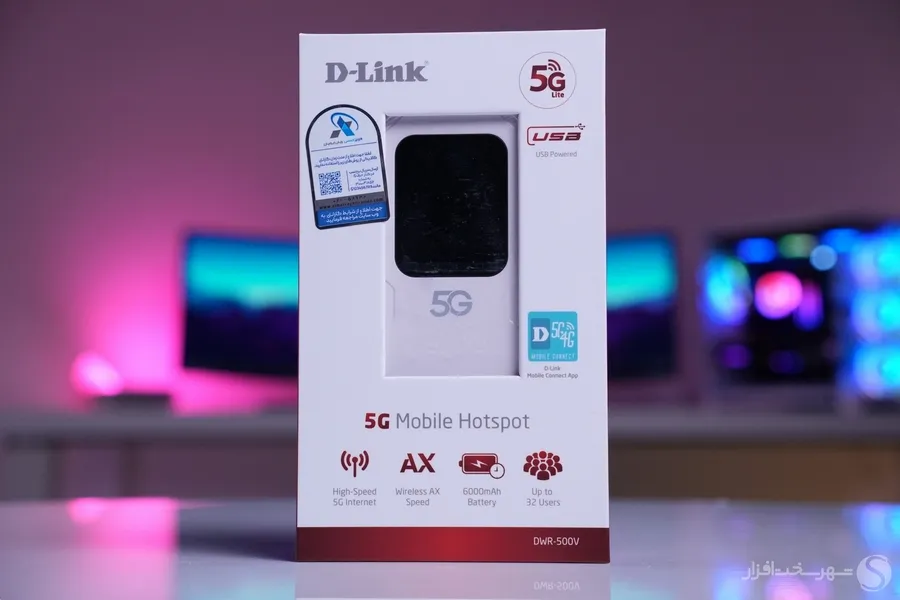 جعبه گشایی مودم DWR-500V