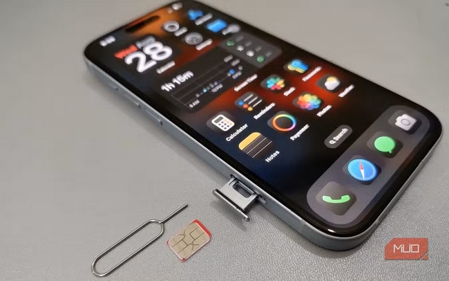 پریدن آنتن eSIM