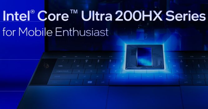 پردازنده Core Ultra 200HX اینتل