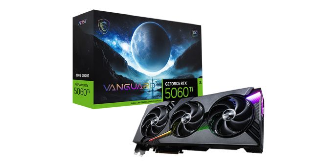 کارت‌های گرافیک MSI RTX 5060