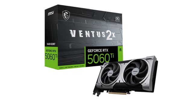 کارت‌های گرافیک MSI RTX 5060
