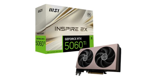 کارت‌های گرافیک MSI RTX 5060