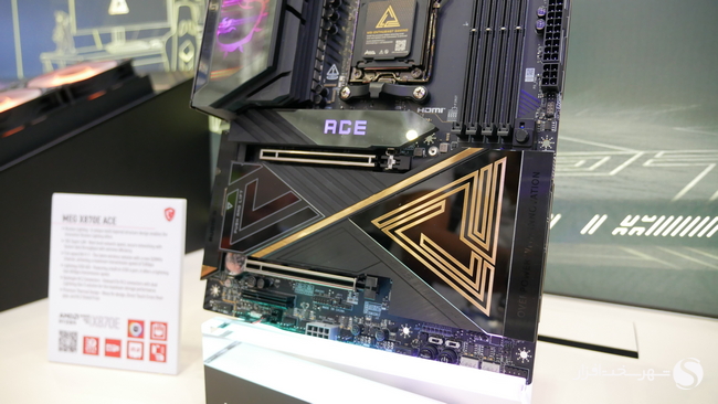 تصویر اختصاصی مادربرد MEG X870E ACE