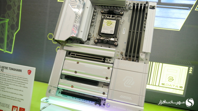 MAG X870E Tomahawk Wi-Fi P از نمای نزدیک